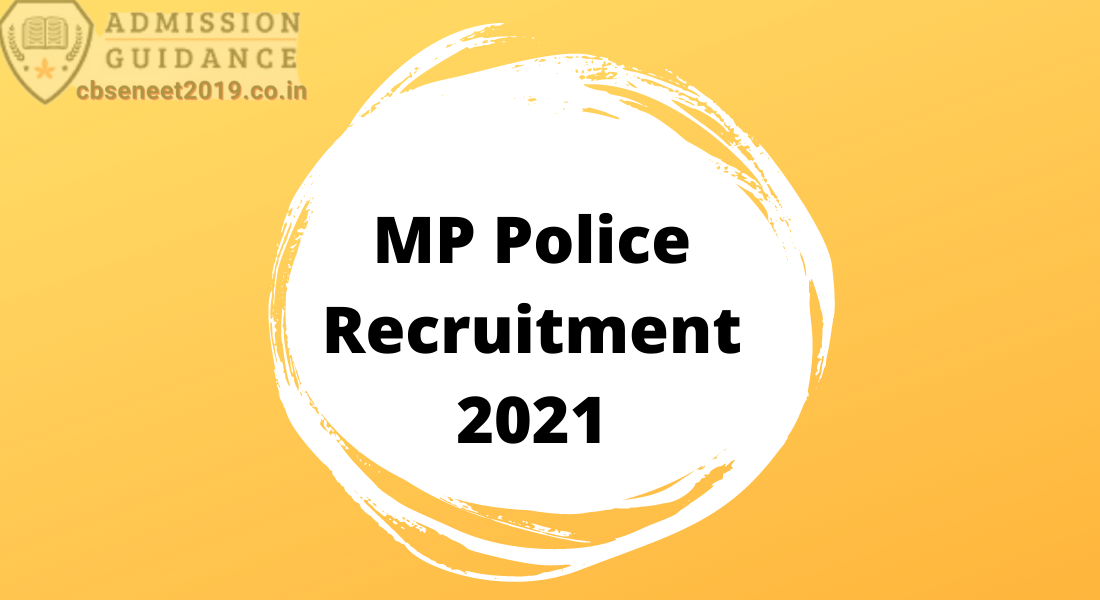 MP Police Recruitment 2021