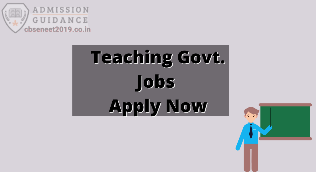 Teaching Govt. Jobs