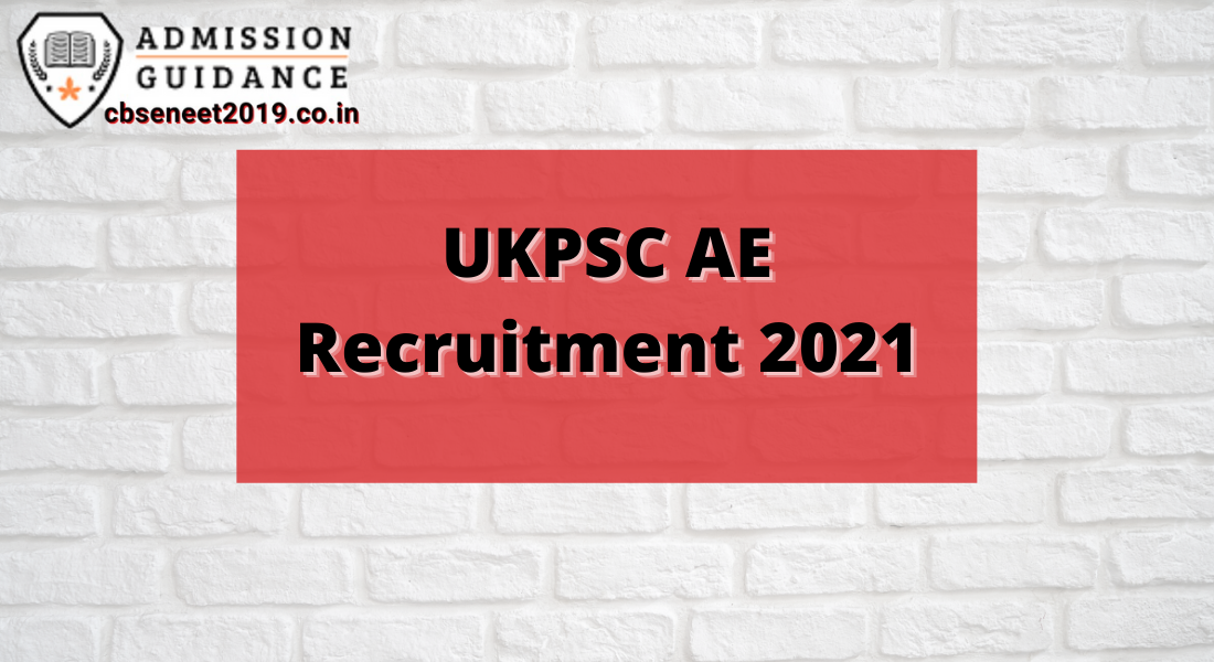 UKPSC AE Recruitment 2021