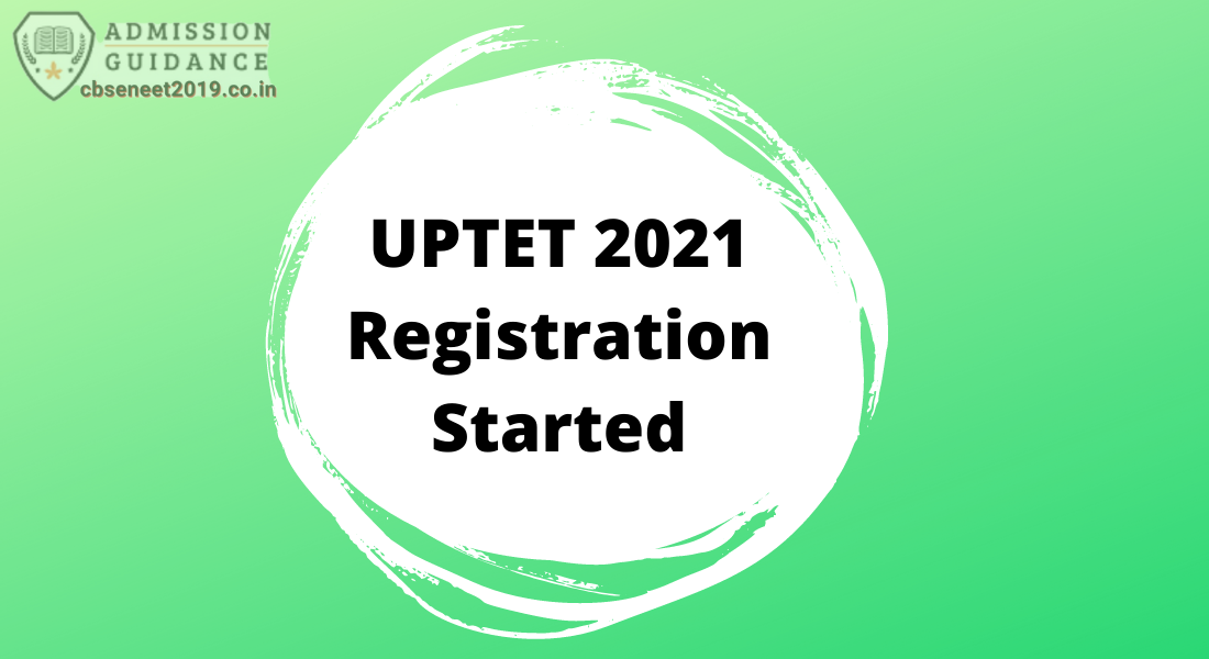 UPTET 2021 Registration