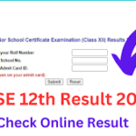 cbse class 12 result