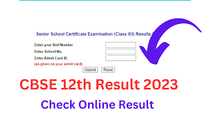 cbse class 12 result